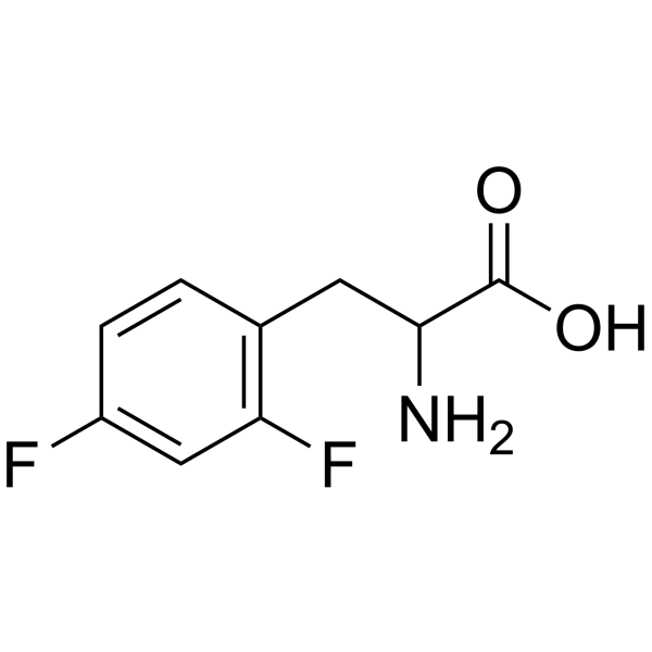 2,4-Difluorophenylalanine Structure