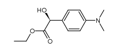 (S)-2-[4-(dimethylamino)phenyl]-2-hydroxyacetic acid ethyl ester结构式