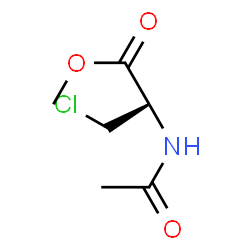 Ac-beta-chloro-D-Ala-OMe Structure