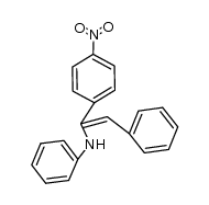 α-Phenylamino-4-nitro-stilben Structure