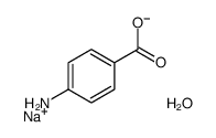 4-氨基苯甲酸,水化合钠盐结构式