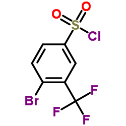 4-BROMO-3-(TRIFLUOROMETHYL)BENZENESULFONYL CHLORIDE picture