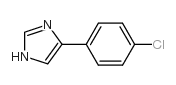 4-(4-氯苯基)-1H-咪唑结构式