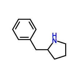 2-Benzylpyrrolidine Structure