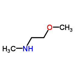 N-(2-甲氧基乙基)甲基胺结构式