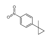 1-(1-methylcyclopropyl)-4-nitrobenzene结构式