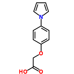 [4-(1H-Pyrrol-1-yl)phenoxy]acetic acid Structure