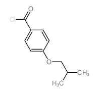 4-异丁氧基苯甲酰氯结构式