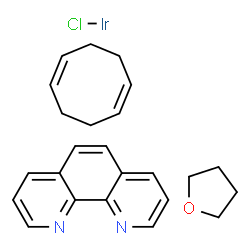 氯(1,5-环辛二烯)(1,10-菲咯啉)铱(I)四氢呋喃加合物图片