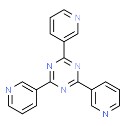2,4,6-Tris(3-pyridyl)-1,3,5-triazine Structure