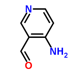 4-氨基-3-吡啶甲醛结构式