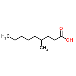 4-Methylnonanoic acid Structure