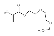 2-(2-ethoxyethoxy)ethyl 2-methylprop-2-enoate Structure