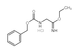 2-苄氧基羰基氨基乙脒酸乙酯盐酸盐结构式