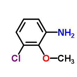 3-氯-2-甲氧基苯胺结构式