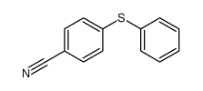 4-phenylsulfanylbenzonitrile结构式