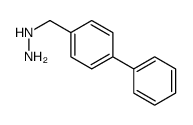(4-联苯甲基)肼结构式
