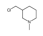 3-(Chloromethyl)-1-methylpiperidine Structure