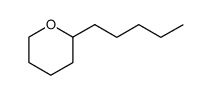 2-pentyltetrahydro-2H-pyran结构式