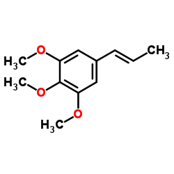 1,2,3-Trimethoxy-5-[(1E)-1-propenyl]benzene structure