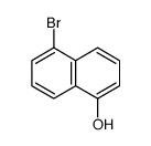 5-Bromo-1-naphthol Structure