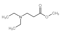 3-(二乙氨基)丙酸甲酯结构式