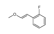 (E)-1-fluoro-2-(2-methoxyvinyl)benzene Structure