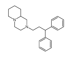 2-(3,3-diphenylpropyl)-1,3,4,6,7,8,9,9a-octahydropyrido[1,2-a]pyrazine Structure