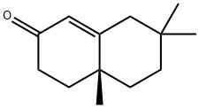 (R)-4,4a,5,6,7,8-Hexahydro-4a,7,7-trimethylnaphthalen-2(3H)-one结构式