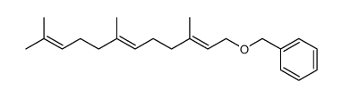 (E,E)-Farnesol Benzyl Ether Structure