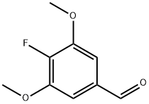 4-氟-3,5-二甲氧基苯甲醛结构式