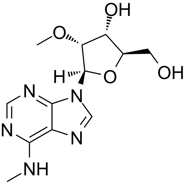 N6,2′-O-Dimethyladenosine Structure