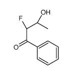 1-Butanone, 2-fluoro-3-hydroxy-1-phenyl-, (R*,R*)- (9CI) Structure