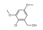 2-chloro-3,5-dimethoxybenzyl alcohol结构式