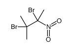 2,3-dibromo-2-methyl-3-nitrobutane结构式