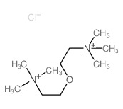 Ethanaminium,2,2'-oxybis[N,N,N-trimethyl-, chloride (1:2)结构式