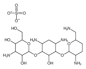 Dibekacin sulfate Structure