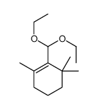 2-(diethoxymethyl)-1,3,3-trimethylcyclohexene Structure