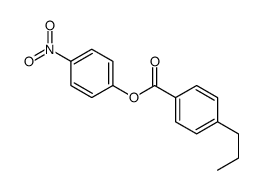 (4-nitrophenyl) 4-propylbenzoate Structure