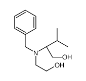 (2S)-2-[benzyl(2-hydroxyethyl)amino]-3-methylbutan-1-ol Structure