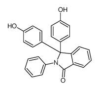 3,3-双(4-羟基苯基)-2-苯基丙-1-酮结构式