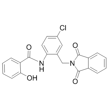 N-[4-氯-2-[(1,3-二氢-1,3-二氧代-2H-异吲哚-2-基)甲基]苯基]-2-羟基苯甲酰胺图片