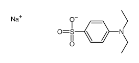 sodium N,N-diethylsulphanilate Structure