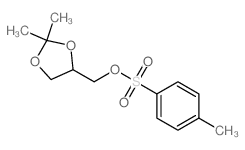 2,2-二甲基-1,3-二噁戊环对甲苯磺酸甲酯结构式