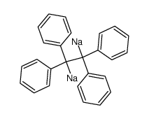 1,1,2,2-tetraphenyl-ethanediyl disodium Structure