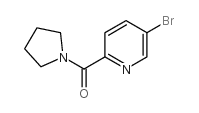 1-(5-溴砒啶-2-基羰基)吡咯啉结构式