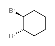 (±)-反-1,2-二溴环己烷结构式