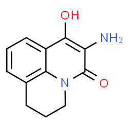 1H,5H-Benzo[ij]quinolizin-5-one, 6-amino-2,3-dihydro-7-hydroxy- (9CI)结构式
