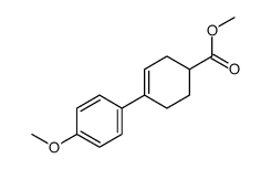 methyl 4-(4-methoxyphenyl)cyclohex-3-ene-1-carboxylate Structure