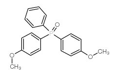 BIS(4-METHOXYPHENYL)PHENYLPHOSPHINE OXIDE结构式